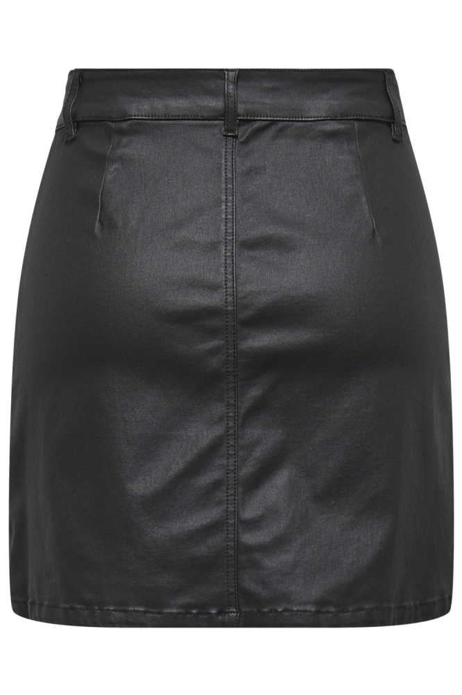 JDYNEWTHUNDER HW COATED SKIRT PNT 15354087 Black